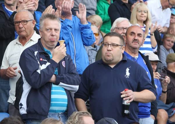 Chesterfield FC v Northampton, fans gallery
