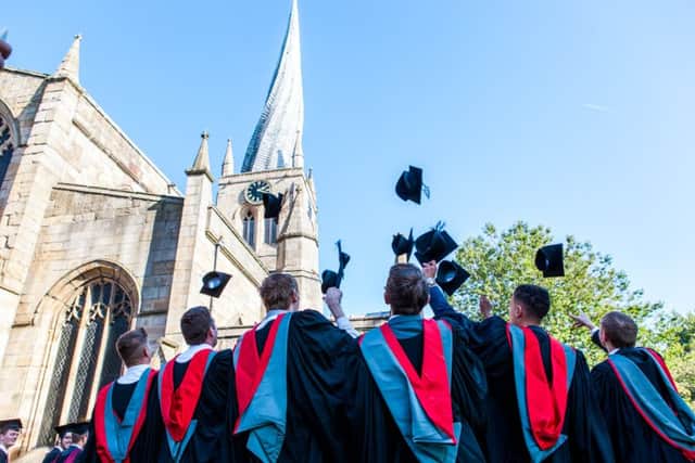 Chesterfield College graduation ceremony will take place at the Crooked Spire church.