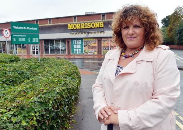 Vanessa Defries had her bag pinched at Morrisons Chatsworth Road Chesterfield.