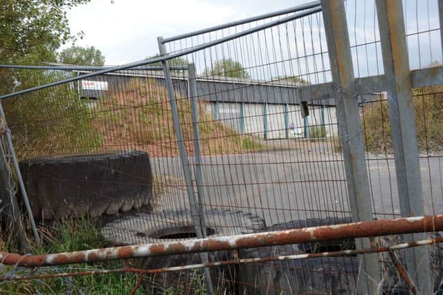 The old Coalite plant off Buttermilk Lane, Shuttlewood, Bolsover.