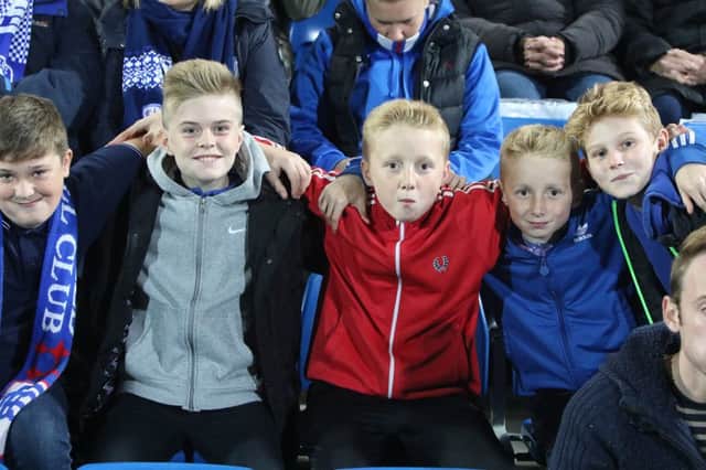 Chesterfield FC v Fleetwood Town, fans gallery