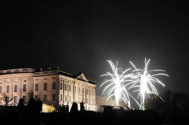 Fireworks at Chatsworth