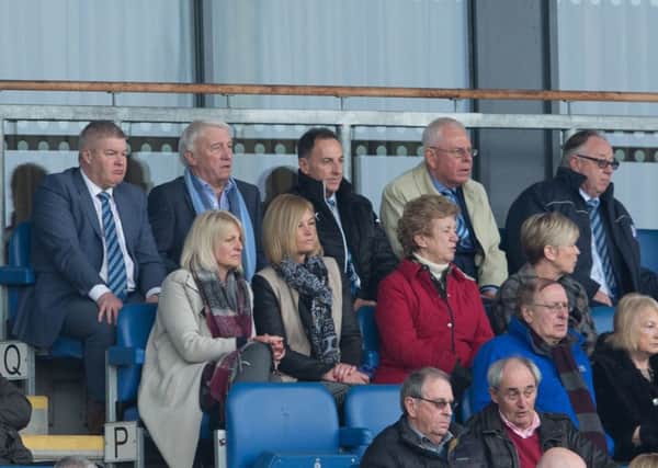 Chesterfield vs Walsall - Chris Turner and Dave Allen watch on - Pic By James Williamson