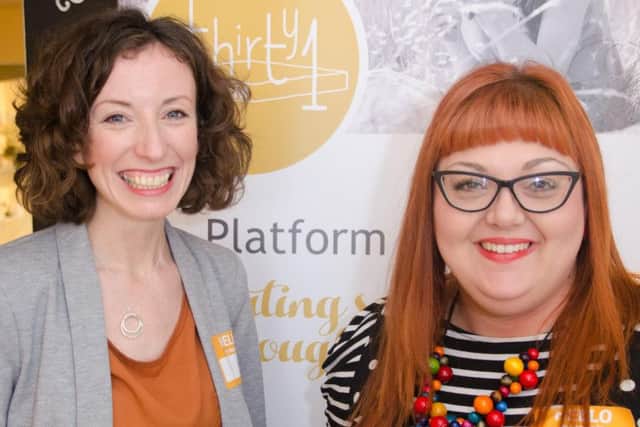 Samantha Whelan and Jodie Cresswell-Waring of PlatformThirty1.