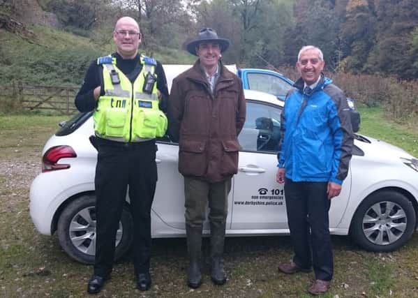 PCSO and PCC team up for river patrols in Tideswell to deter poachers