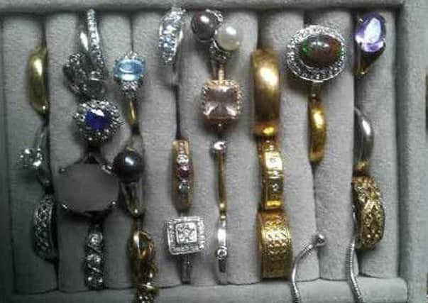Stolen jewellery
