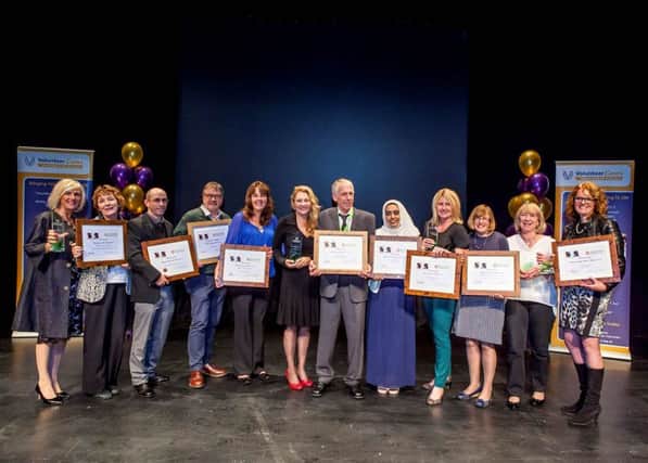 Winners of The Voluntary Sector Awards 2016