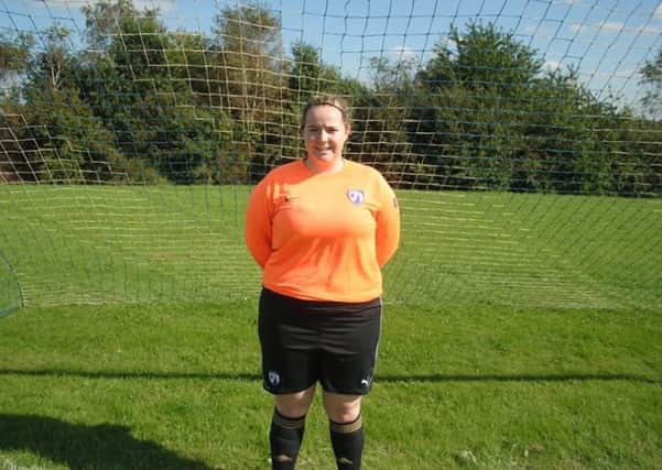 Chesterfield Ladies FC keeper Nicolle Watson