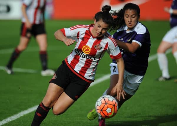 Sunderland Ladies star Brooke Chaplen is a doubt for tomorrow's game