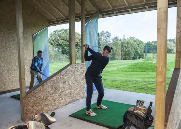 Tapton Park Golf Courses new driving range.