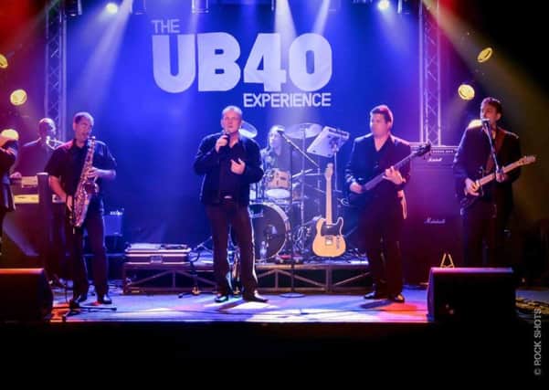 Ub42 Top tribute time at Hucknall venue