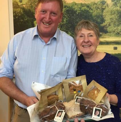 Steve Croot and his sister Val Stones, star of the 2016 Great British Bake Off series. Photo contributed.