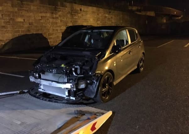 Sophie Fletcher's Vauxhall Corsa was ripped apart by thieves.