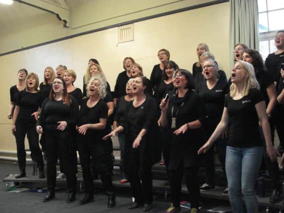 Ignite UK, women's chorus which is based in Belper.