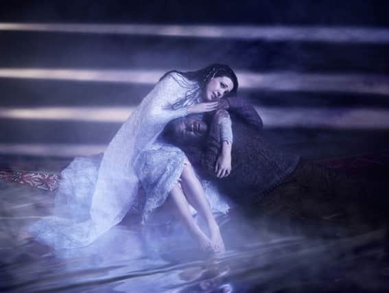 Eric Owens and Susanna Phillips in L'Amour de Loin. Photo by Kristian Schuller.