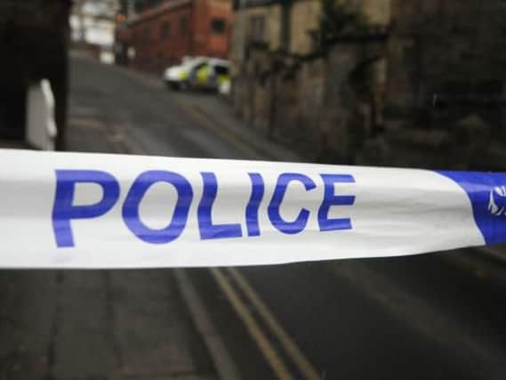 A Derbyshire road is closed after an incident.