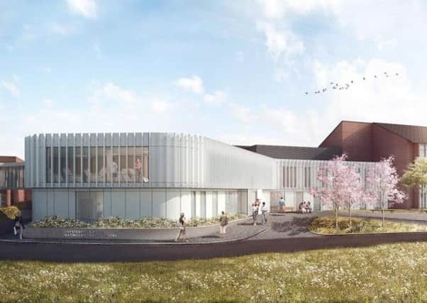 How the Â£9 million building will look when it is complete.