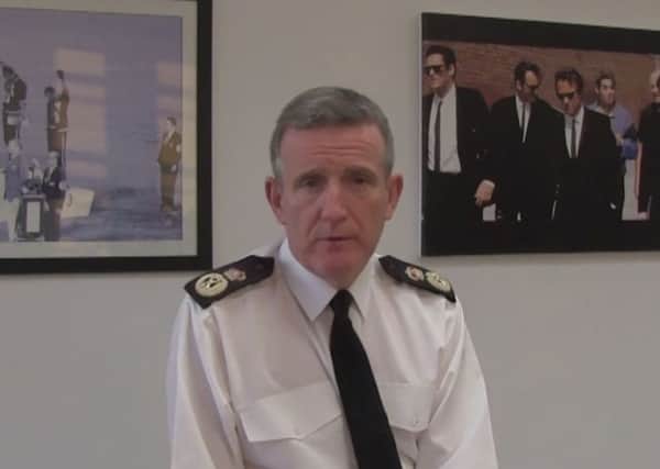 Derbyshire Chief Constable, Mick Creedon's Christmas video.