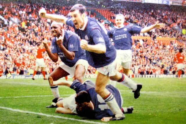 NDET 95946
Chesterfield FC v Middlesborough at Old Trafford from 1997 draw in the FA cup semi final.