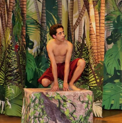 Mowgli in Oddsocks Production of The Jungle Book at Derby Guildhall Theatre, January 31 to February 4.