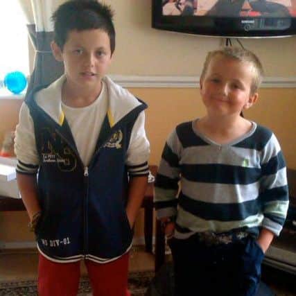 rossparry.co.uk/syndication
JOSIE LEIGHTON's children JORDAN 12yrs left and his 9yr old brother TYLER GREEN fromNorth Wingfield Derbyshire named locally as the two victims in horror house fire that has claimed four lives