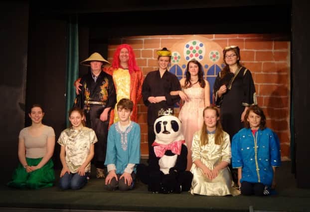 Tansley Players production of Aladdin.