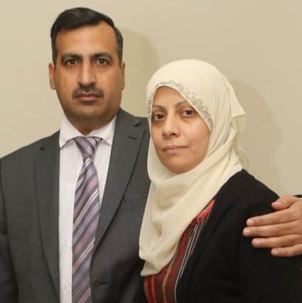 Wael Khalaf and his wife May El Sharfa