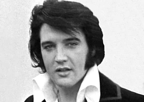 Elvis Presley was inducted into the Rock and Roll Hall of Fame in 1986 . Photo courtesy of Pixabay.