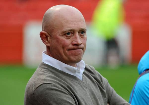 Alfreton Town manager, Nicky Law.