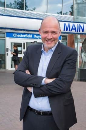 Simon Morritt - CEO Chesterfield Royal Hospital NHS Foundation Trust