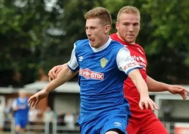 Andy Wright in action for Spalding. Photo/Spalding Guardian.