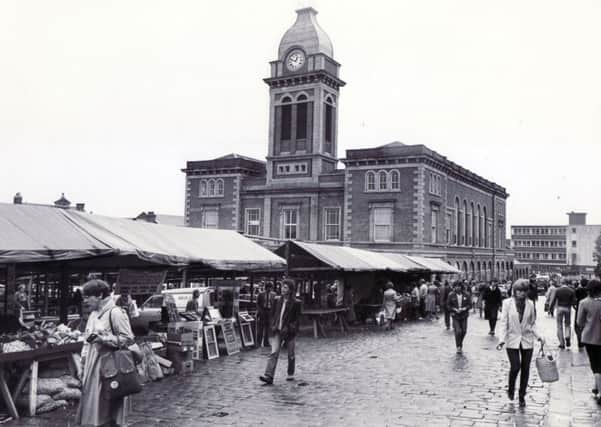 Market Place, Chesterfield - 1981