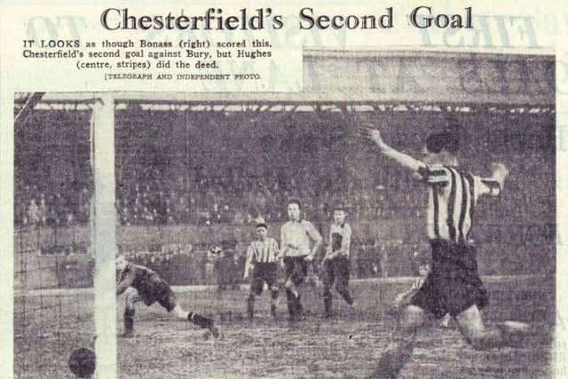 Chesterfield take on Bury in 1939, managed by a Shakers legend