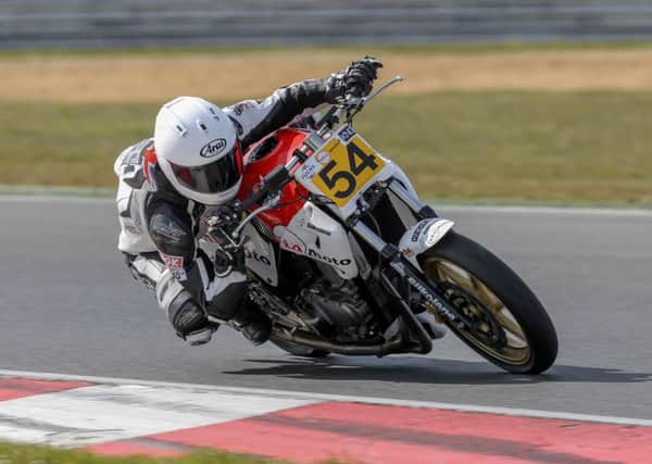Lara Small, who is looking ahead to a new season with the Armys motorcycle sprint road racing team.