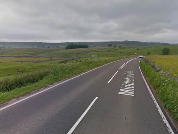 The incident occurred on the A623 near Foolow (Image: Google).