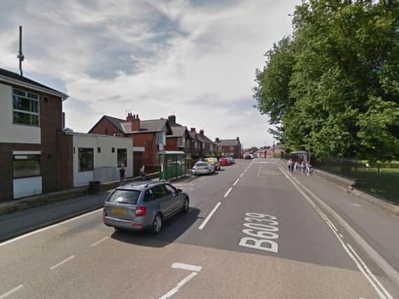 A drugs warrant is being carried out in Hasland. (Image: Google)