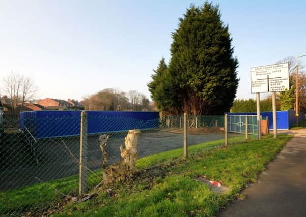 The proposed site for the new Aldi on Littlemoor Road in Eckington.