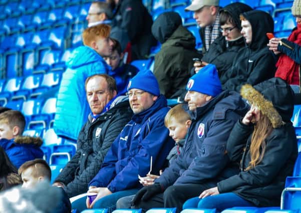 Picture by Stephen Buckley/AHPIX.com. Football, League 1, Chesterfield v Oxford United; 25/02/2017 KO 3.00pm 
Proact stadium; copyright picture; Howard Roe; 07973 739229