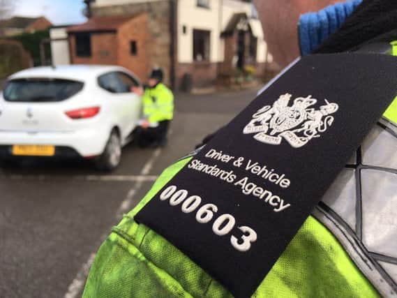 Seven drivers were caught using their phones at the wheel in Morley, Derbyshire, on Wednesday morning - just hours after new laws were brought in to tackle the problem.