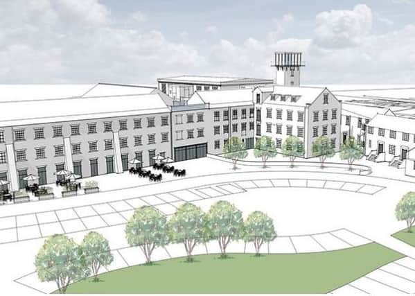 The proposed Walton Works development on Chatsworth Road.
