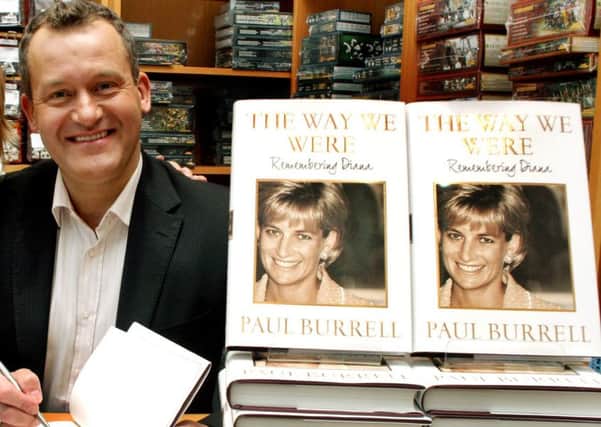 Paul Burrell at a book signing promoting 'The Way We Were'.
