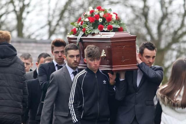 Funeral of Connor Revill,
