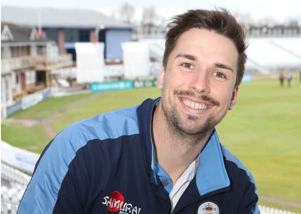 Billy Godleman, who is a keen advocate of developing his skills away from cricket.
