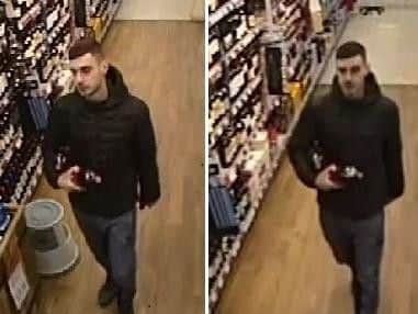 Police want to speak to him in connection with an incident of religious hate crime.