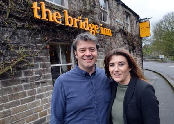 The Bridge Inn calver. David and Samantha McHattie.