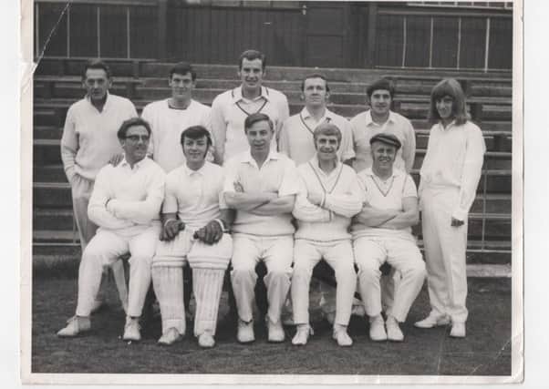 The former Clay Cross Works 2nd cricket team back in 1970. Roger Bowler is pictured on the back row, second from the right.