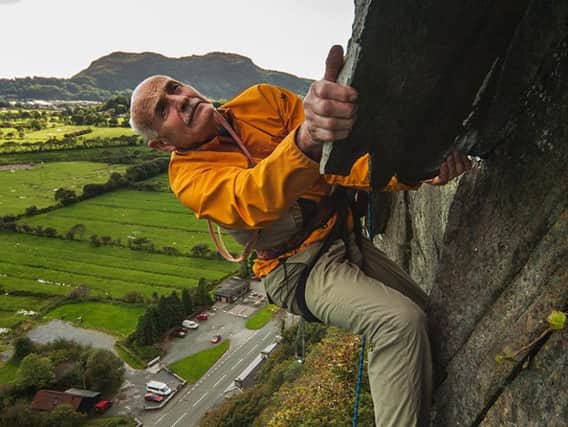Eric Jones is regarded by many as Britains most successful solo climber.