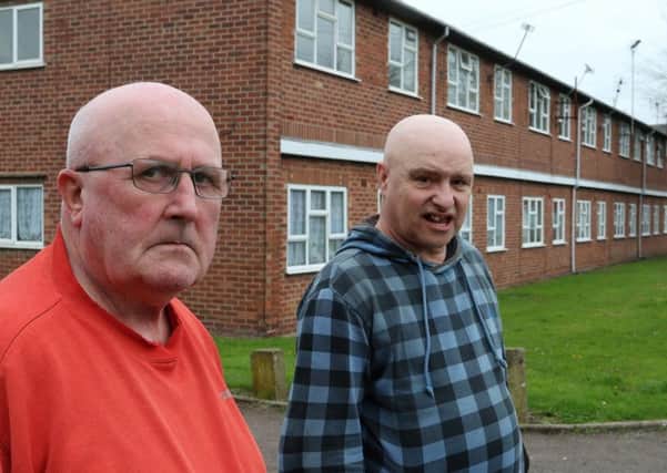 Residents, Tony Bradshaw and Steve Hampshire.