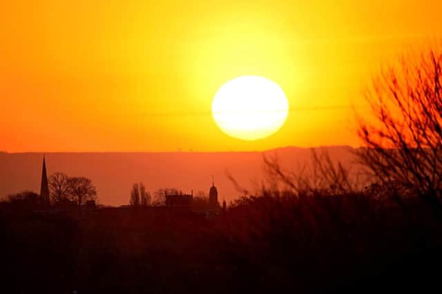 Sunrise.