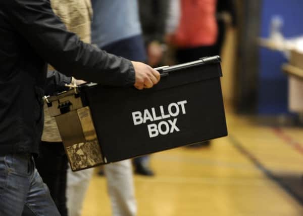 Voters go to the polls on Thursday, May 4